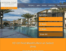 Tablet Screenshot of integracove.com